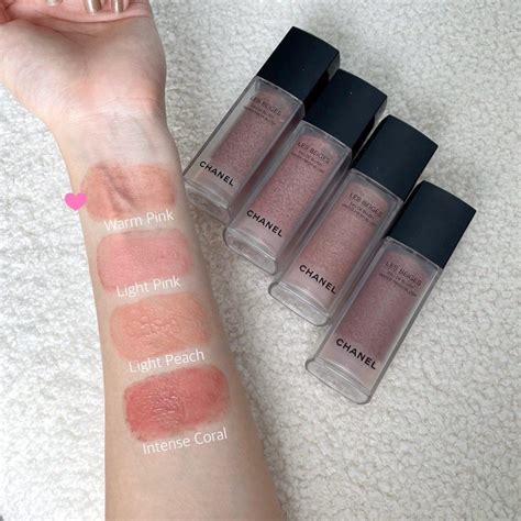 chanel water-fresh blush swatches|Chanel blush.